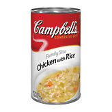 Campbell's&nbsp;R&W Condensed Soup&nbsp;Chicken w/Rice Family Size Full-Size Picture